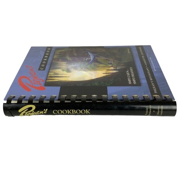 Prejeans Cookbook Simply Cajun Simply Delicious 2004 First Printing Spiral Bound - Picture 2 of 13